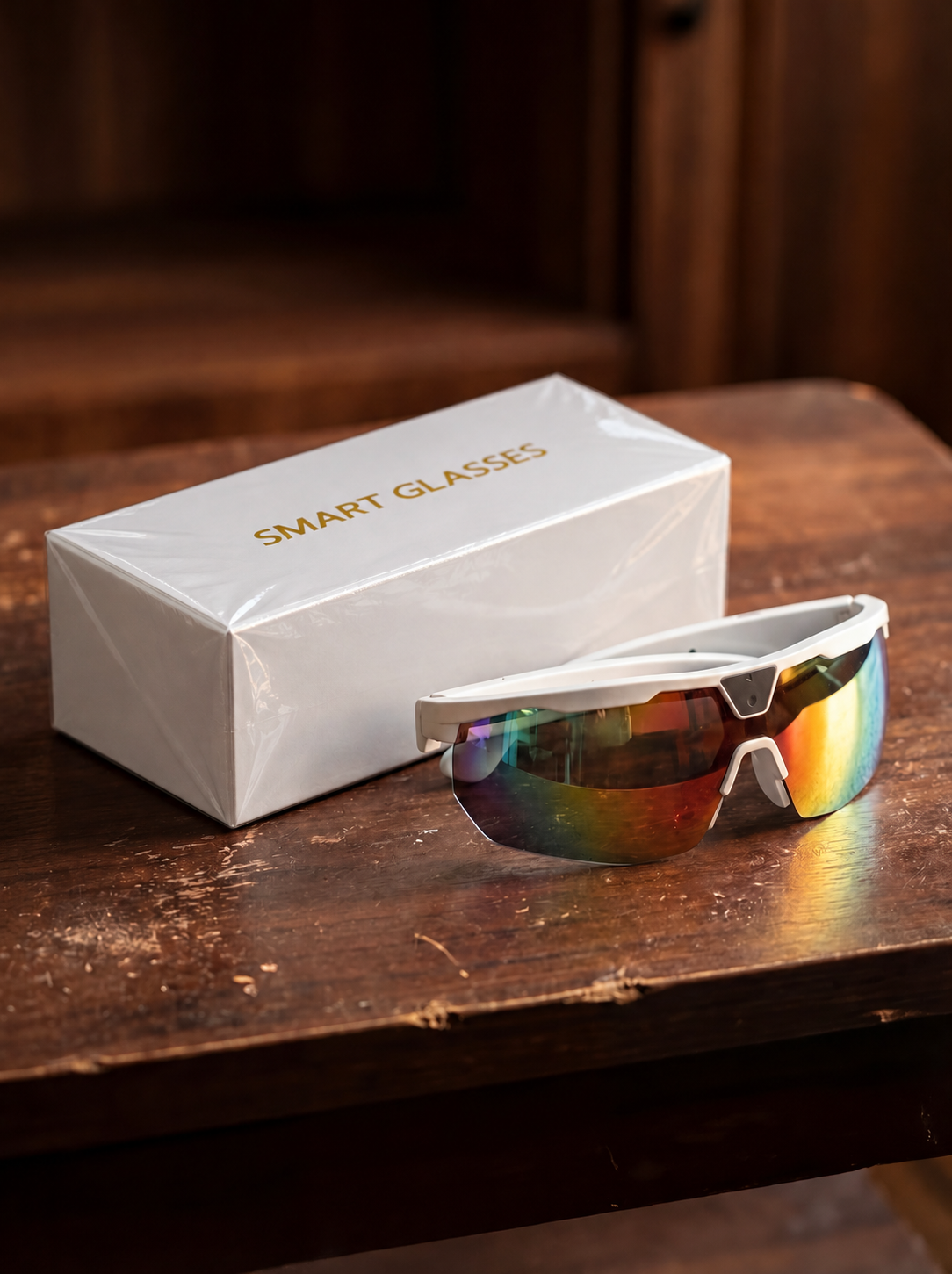 VYRON PULSE Polar Dawn con caja blanca SMART GLASSES